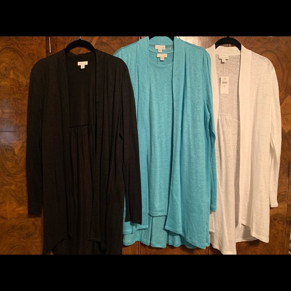 JJill Linen Cardigan 3; Tank 1
*Multiple Listing* - Picture 1 of 5